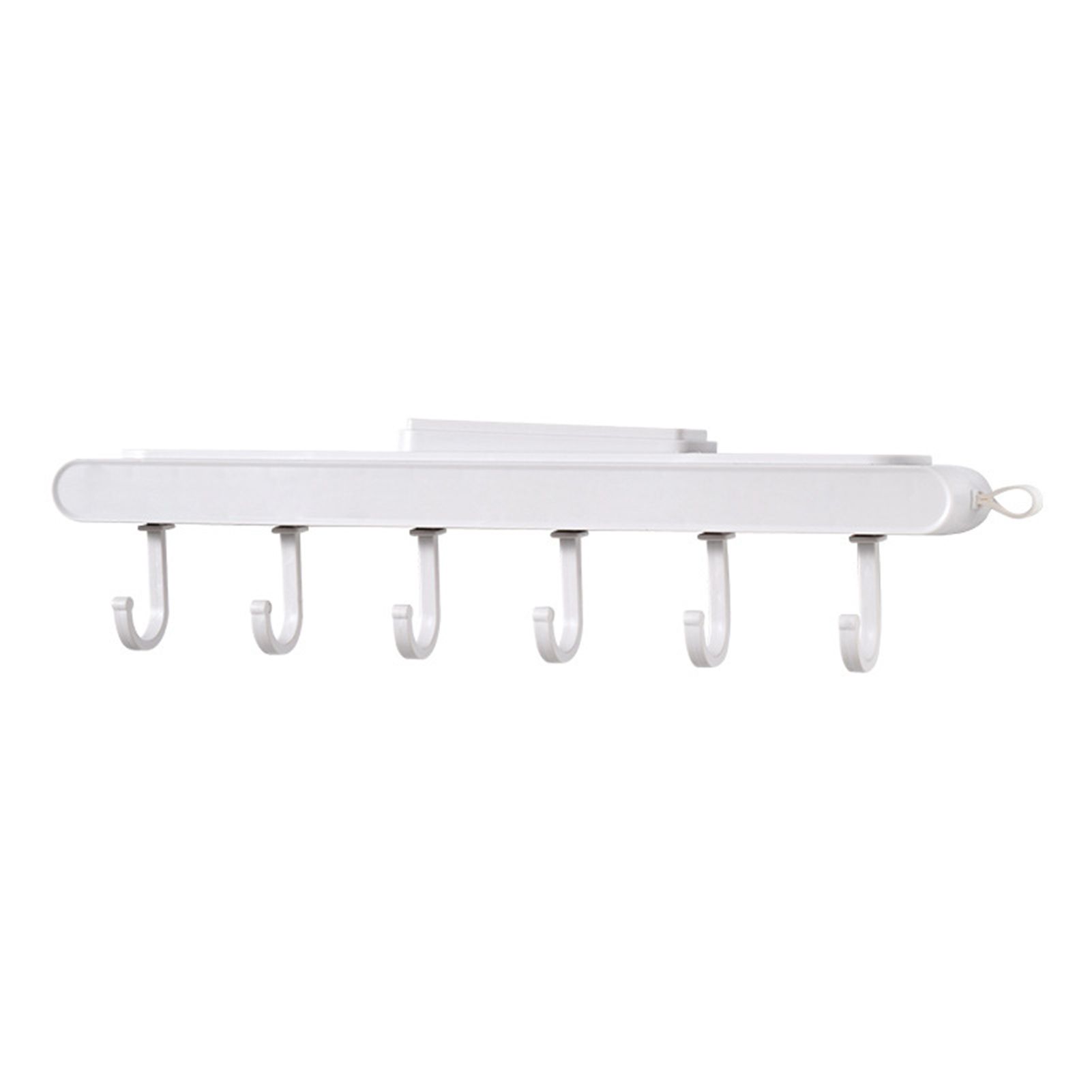 Utensils Hanging Hook Slant Design Round Edges Under Cabinet Hook