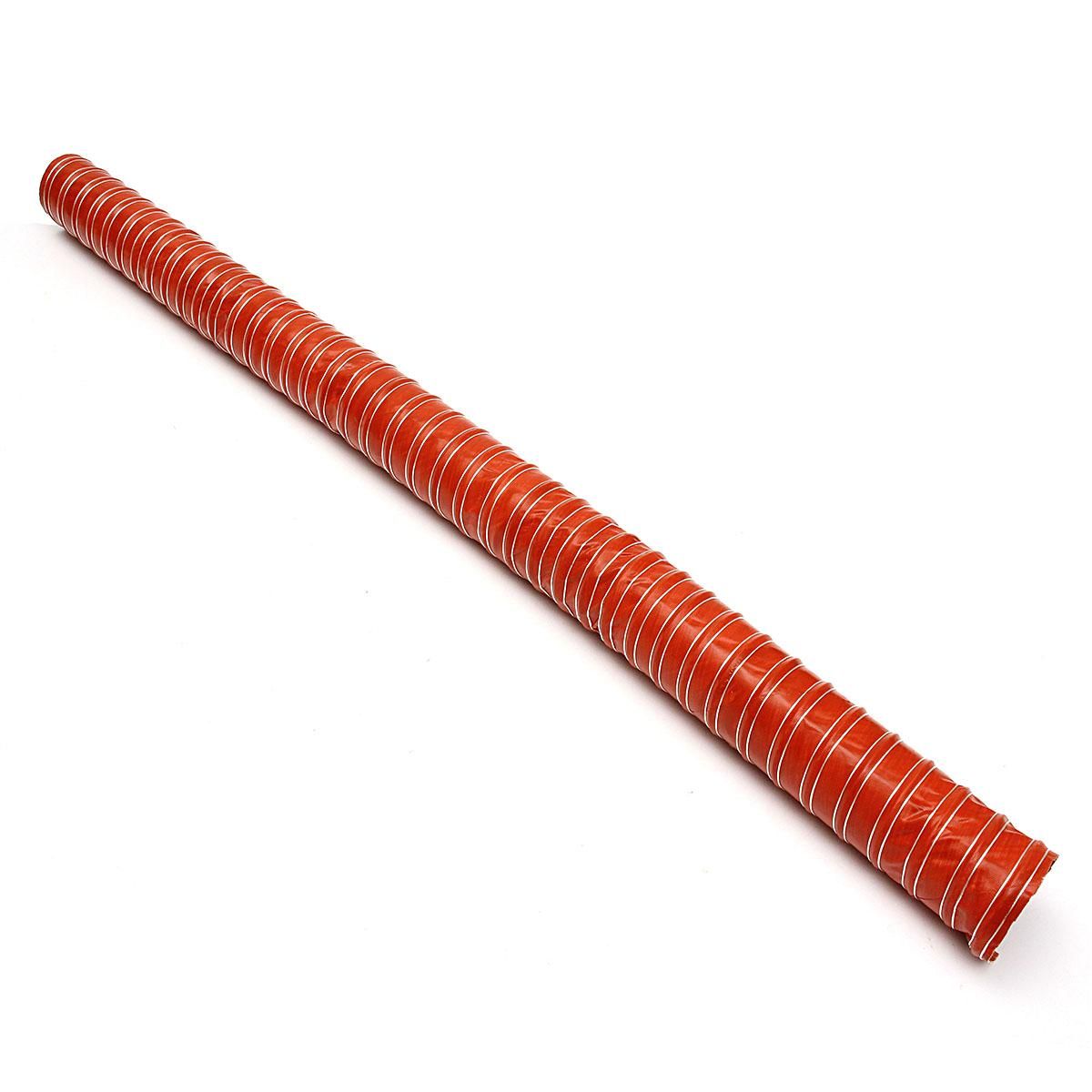 10pcs Silicone Air Ducting Hose Flexible Brake Cold Induction Intake Pipe 64mm 2.5" 1m -