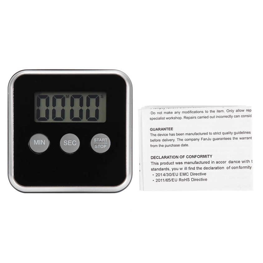 Kitchen Timer Digital Mini Loud Alarm Magnetic Cooking Countdown