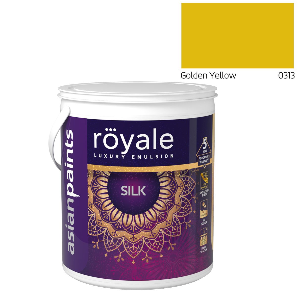 Royale Luxury Emulsion Silk - Golden Yellow - 1L
