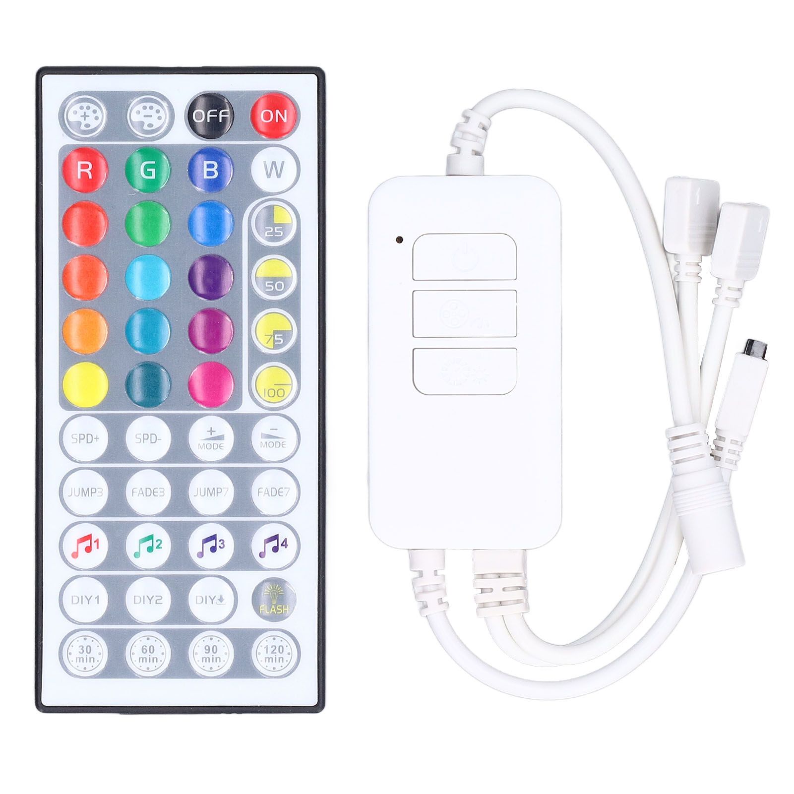LED Strip Light Controller 44Key RGB Timing WiFi DC5V To 24V SP