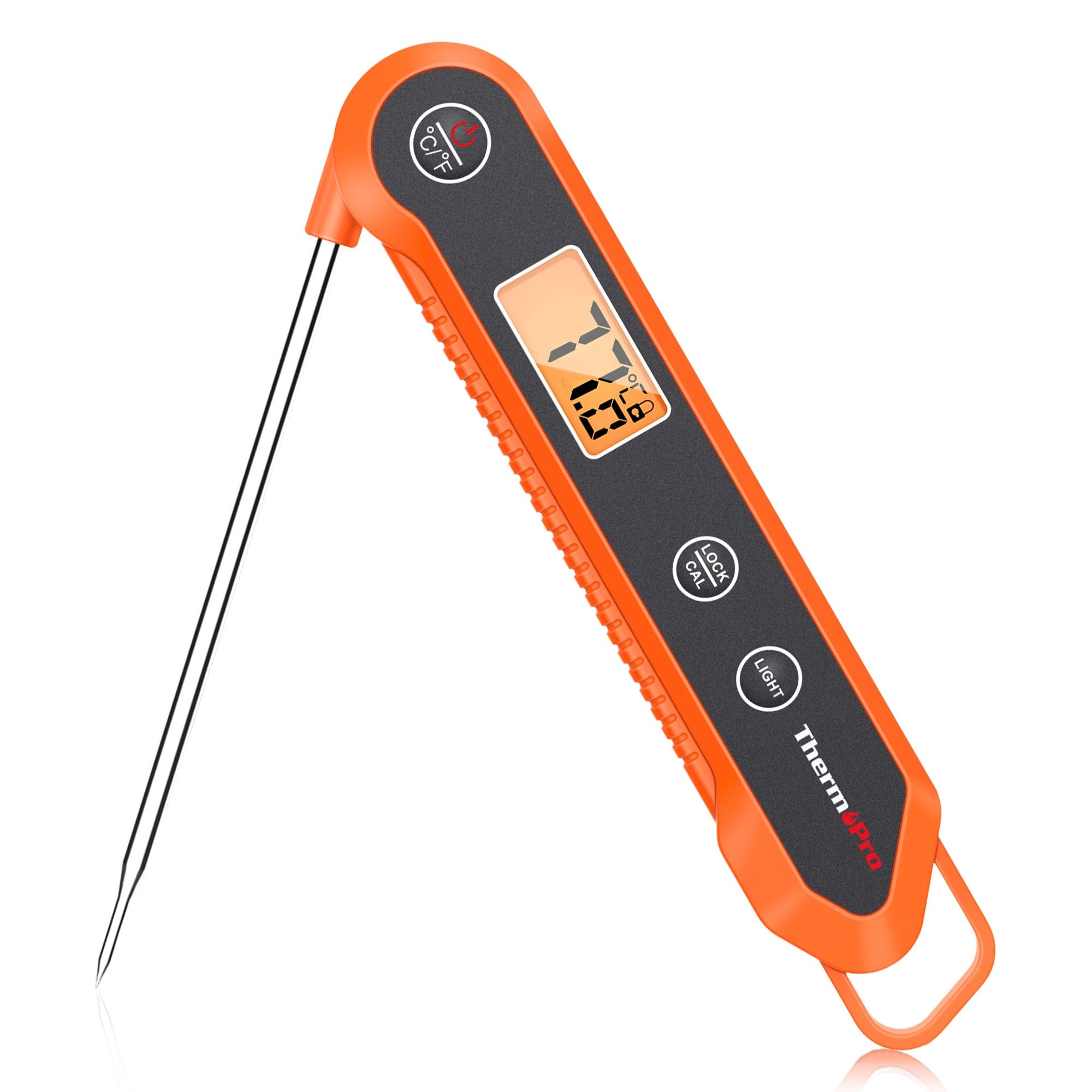 ThermoPro TP03H Backlight Waterproof Instant Reading Kitchen Digital Thermometer With 10CM Long Probe For Oven BBQ Thermometer