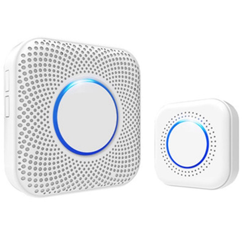Wireless Smart Doorbell LED Light Home Electronic Doorbell Elderly Pager Family Elderly Hospital Bed Bedside Pager