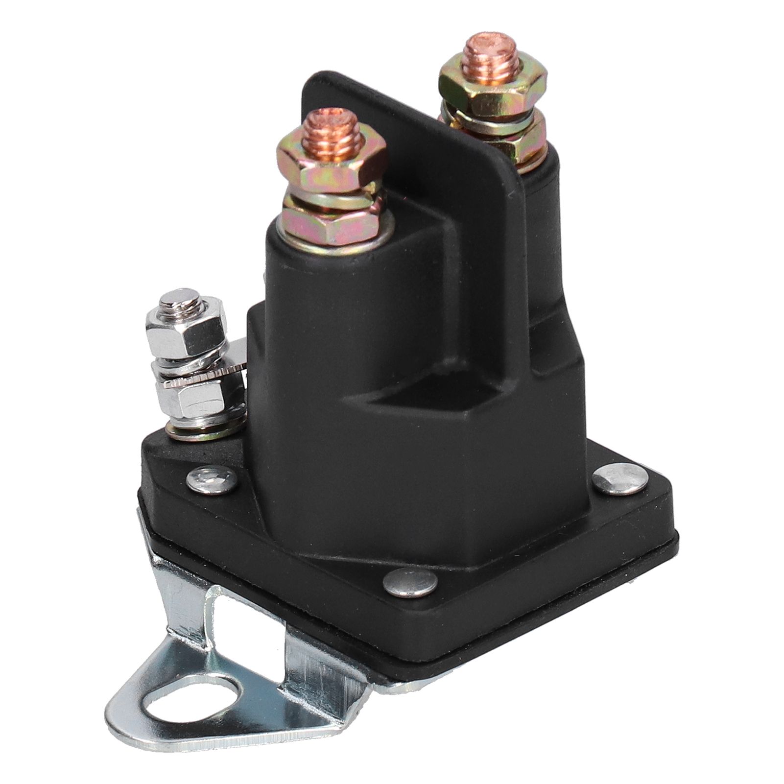 Solenoid Switch 3 Pole Terminal Starter Relay 12V For 109946 AM138497 HPT