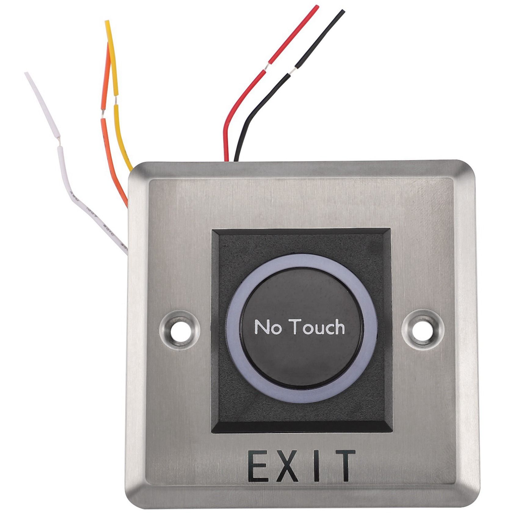 2X Infrared Sensor Switch No Contact Contactless Switches Door Release Exit Button with LED Indication