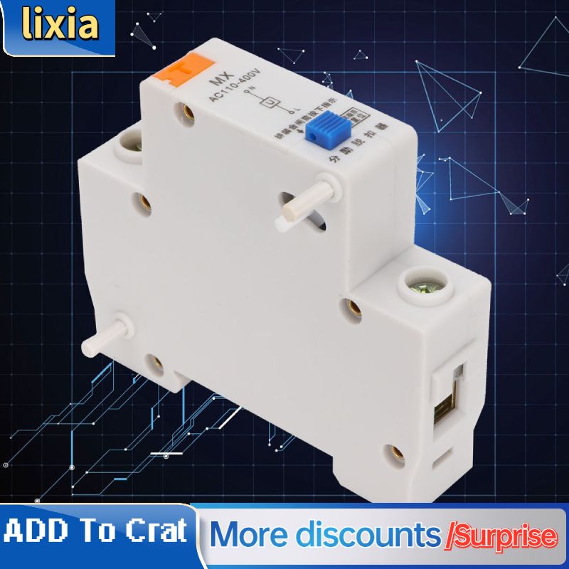 Plastic Convenient to Use Shunt Tripping Device Release Mx Easy Auxiliary for Home Improvement Circuit Breaker