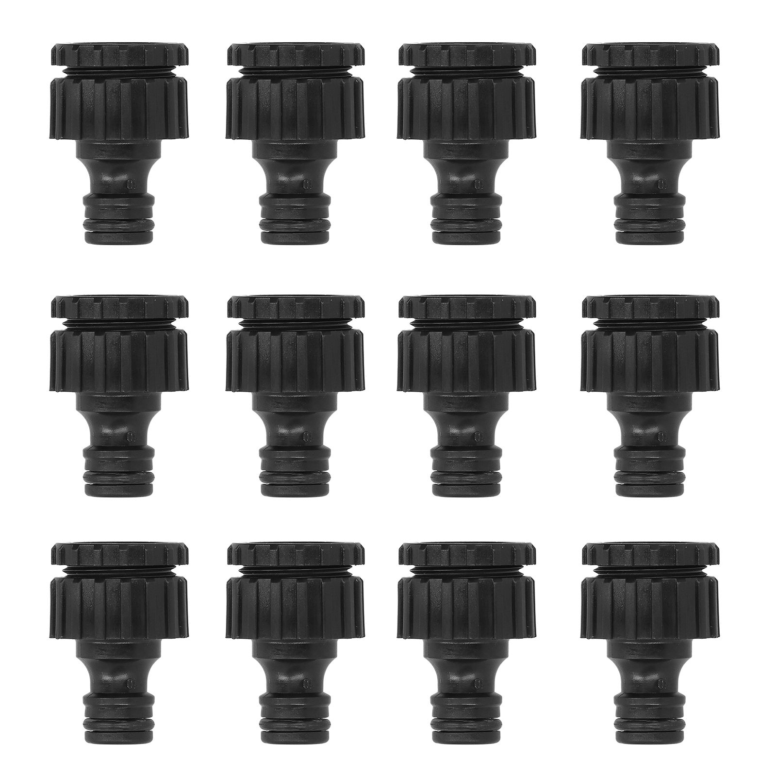 12PCS G1/2 G3/4 Female Thread Faucet Garden Hose Adapter Reusable Connector F RE