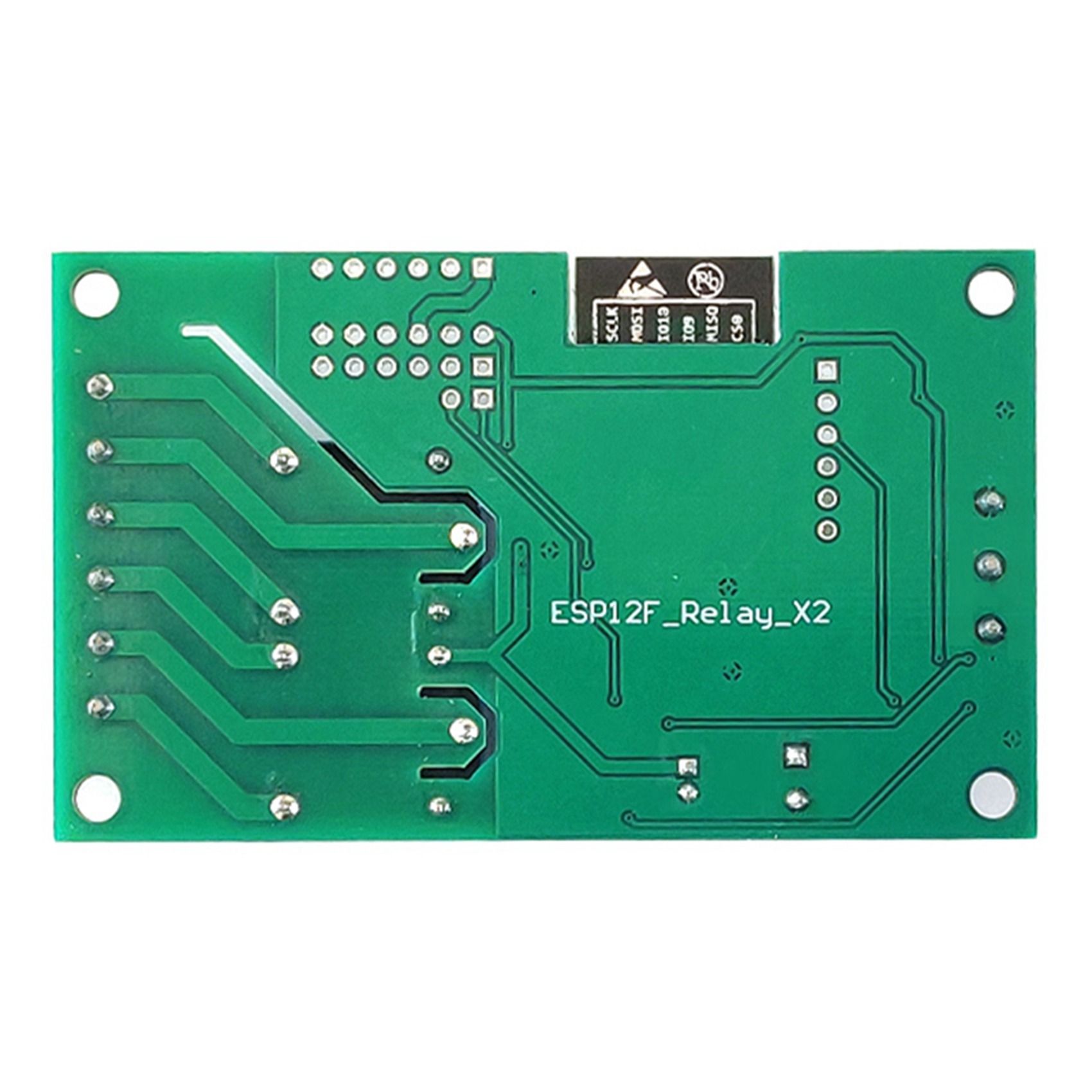 2X ESP8266 ESP-12F WIFI Relay Module 2CH 5V/8-80V Relay Switch Develop Board for ARDUINO IDE