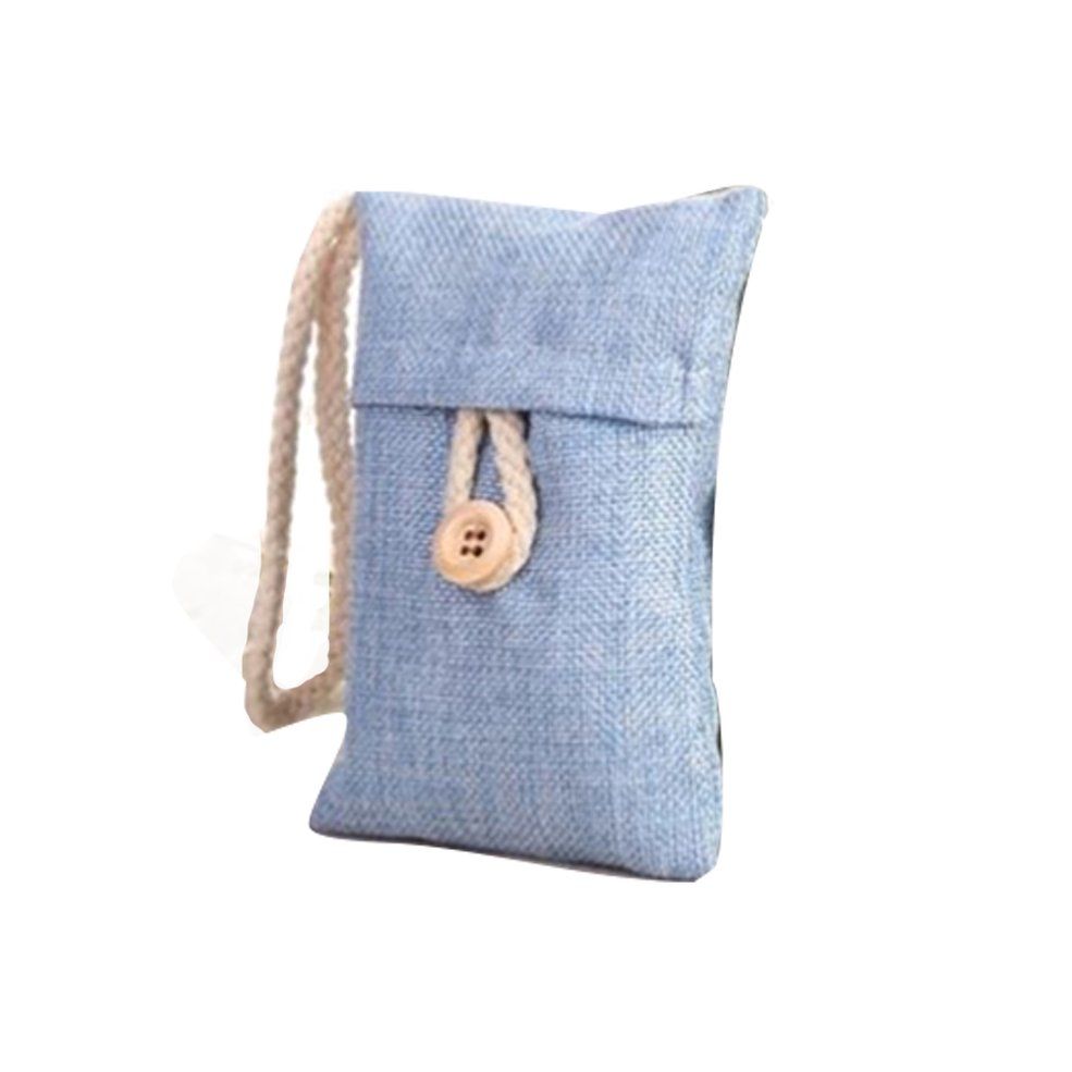 4 Colors Korean Canvas Charcoal Hanging Bag Decorative Bamboo Charcoal Bag