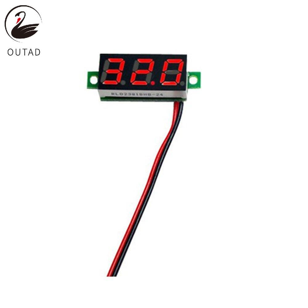 0.28 inch DC 32V Dual LED Digital Voltmeter Ammeter Voltage AMP Power Two-wire