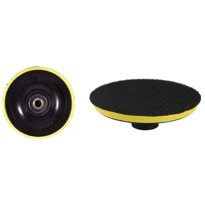 2PCS Polishing Pad Backing Pad Sanding Pad Pads M14 for Polishing Machine K1 Thread,100mm & 125mm