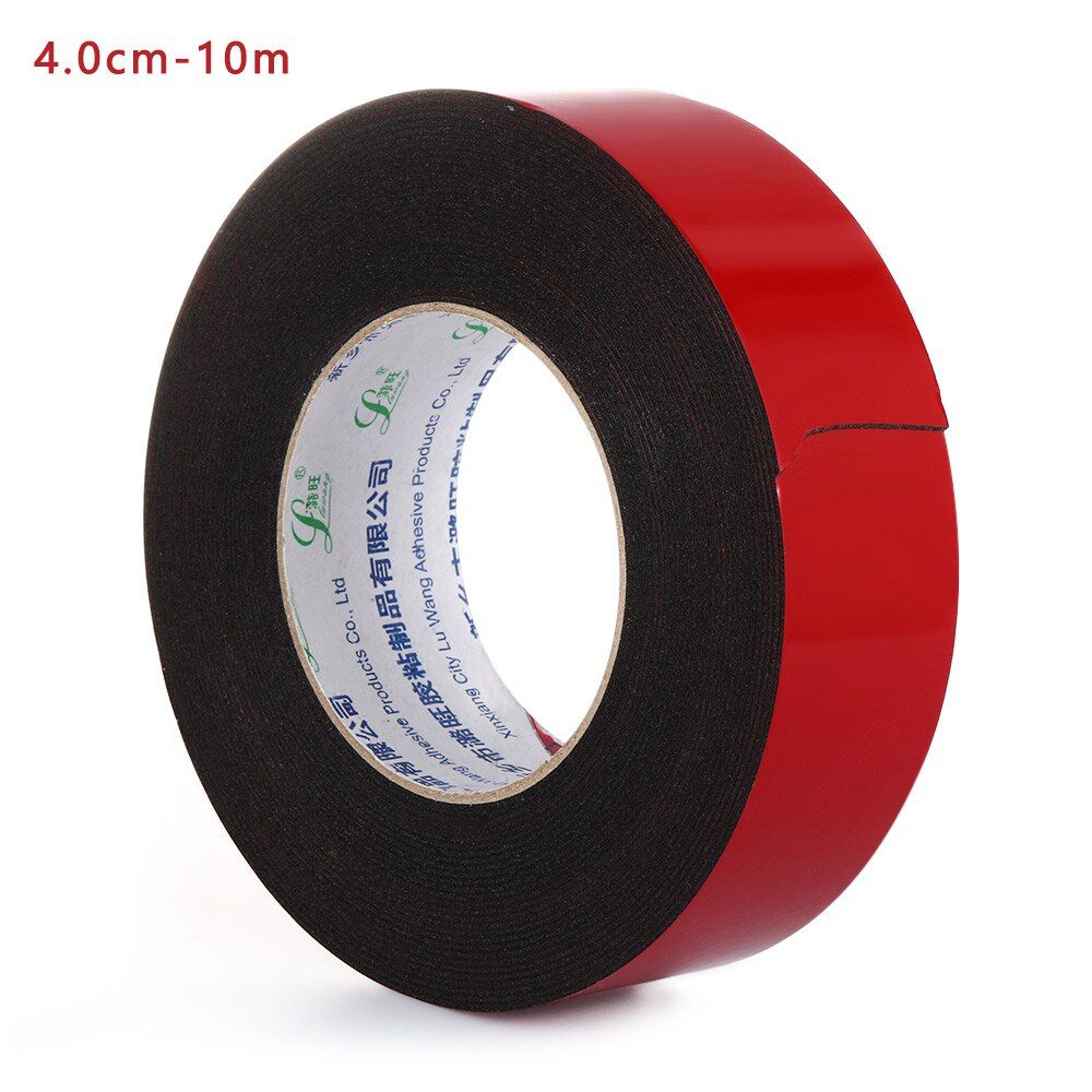 1PC 10m Strong Waterproof Adhesive Double Sided Attachment Tape Acrylic Foam Tape For Car Trim Home Multi-Purpose Craft Supplies