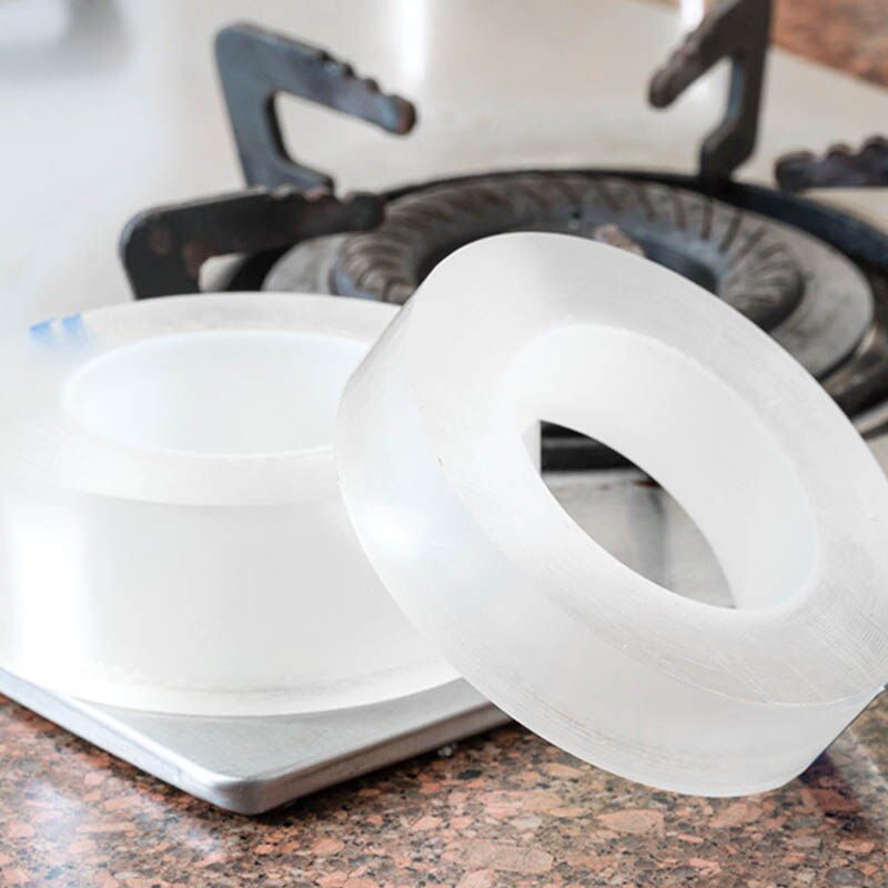 Wholesale Bathroom Self Adhesive Sink Wall Corner Line Transparent Sealing Sticker Toilet Kitchen Mildew Waterproof Tape AA