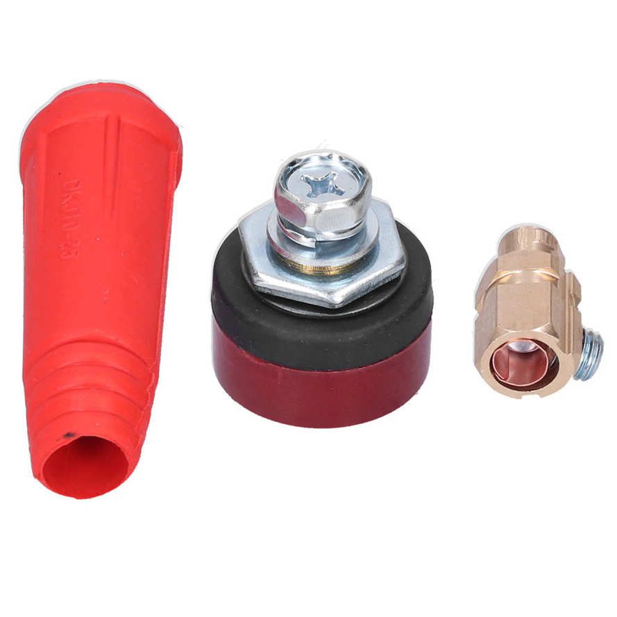 Hardware Power Tools 2 Packs Quick Coupler Socket Plug Welding Cable Connector DJK 10‑25