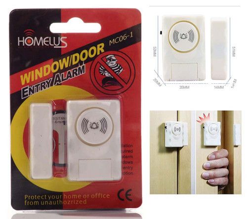 Wireless Home Door Window Entry Burglar Security Alarm Magnetic Sensor