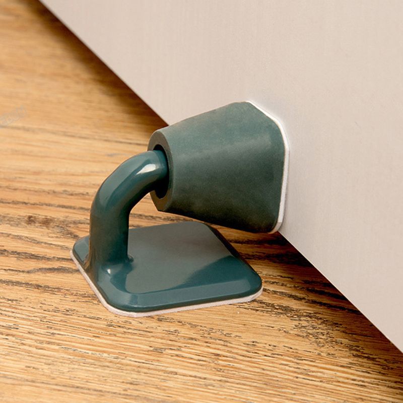Mute Non-punch Silicone Door Stopper Touch Toilet Wall Absorption Door Plug Anti-bump Door Holder Gear Gate Resistance Door Stop