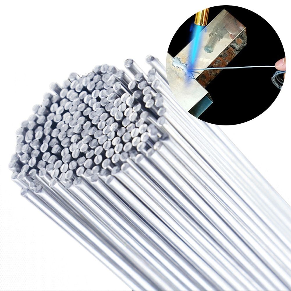10/20/30PCS Low Tature Easy  Aluminum Welding Rods Weld Bars Cored Wire Rod Solder for Soldering No Need Solder Powder