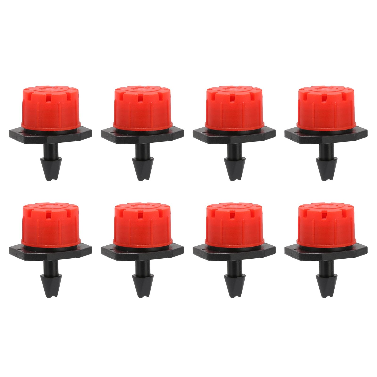 100PCS 360 Degree Adjustable Irrigation Sprinkler 1/4in Drip Practical