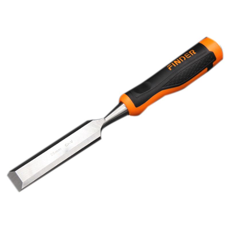 FINDER 38mm Carpentry Flat Chisel Set Tpr Plastic Fiber Handle DIY Carpenter Woodwork Tools Tool Wood Plane Woodworking Carving Knife