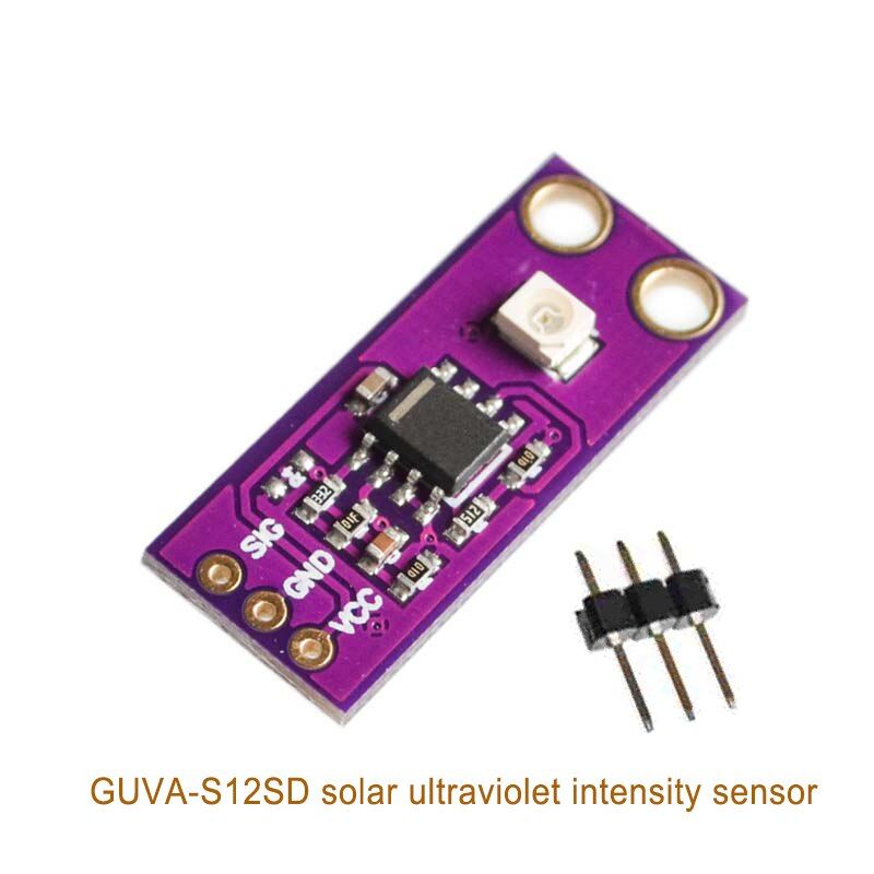 GUVA-S12SD solar ultraviolet intensity sensor 240nm-370nm UV sensor