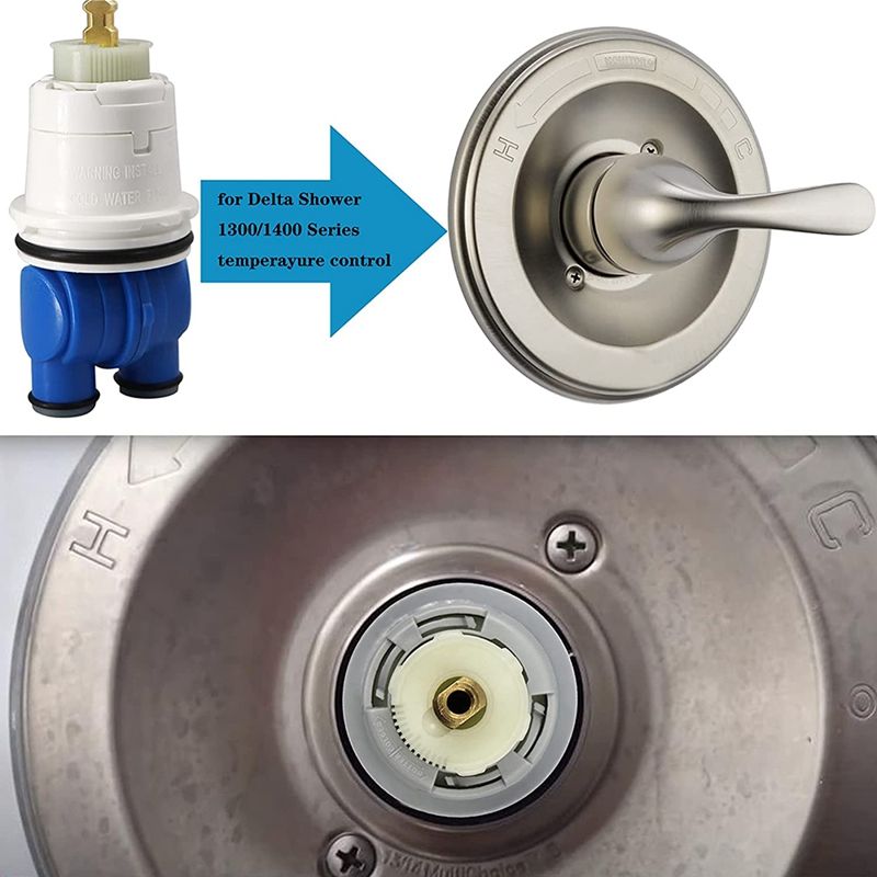 RP19804 Pressure Blance Shower Cartridge Assembly Replacement for Delta 1300/1400 Series Tub and Shower 2 PCS