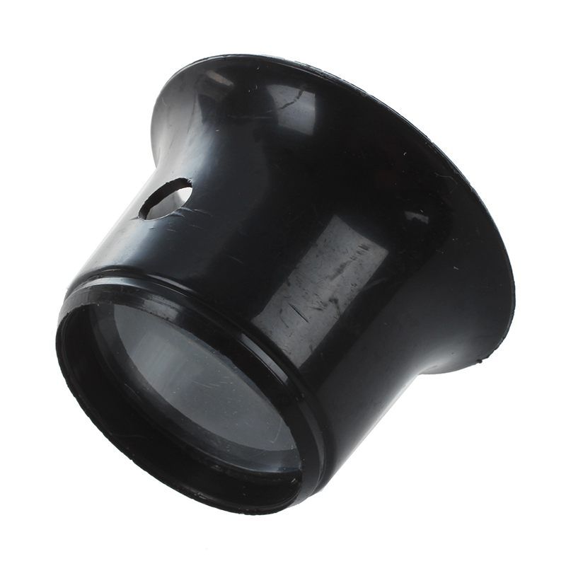 Watchmaker Loupe 10 s Magnifying gl jeweler eyepiece lens Black