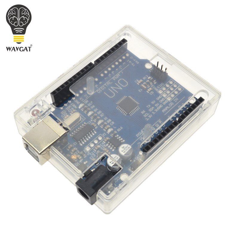 WAVGATOne set UNO R3 (CH340G) MEGA328P for Arduino UNO R3 + USB CABLE ATMEGA328P-AU Development board