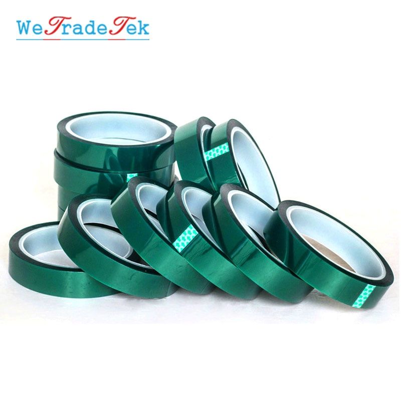 PET Green Tape High Temperature Insulation Shielding Tape for PCB Solder Plating Insulation Protection 33M