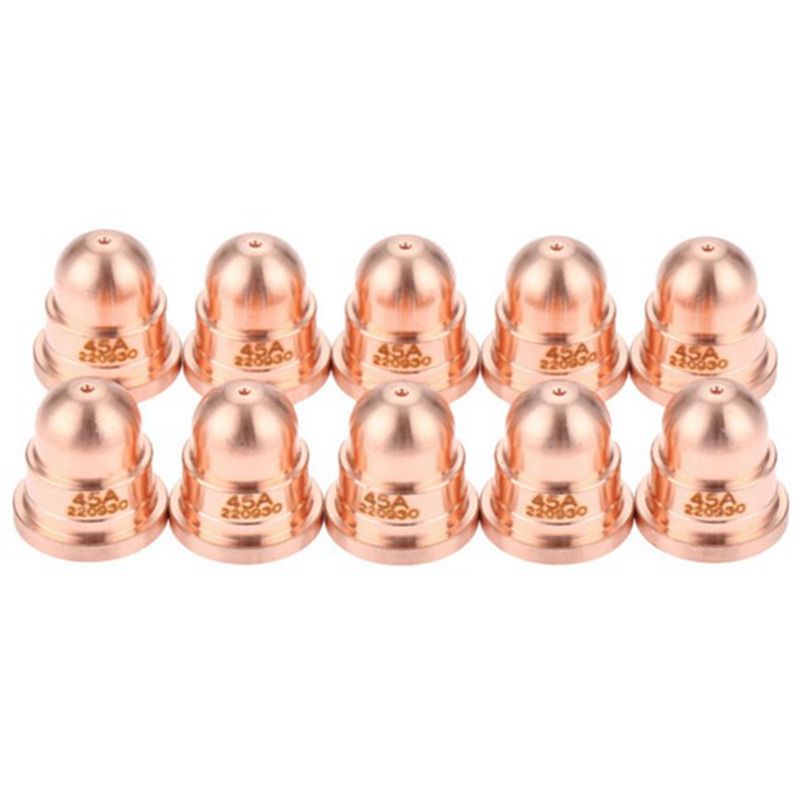 Delicate product 50 Pcs 45A Nozzle 220930 Nozzle for Plasma Cutting Torch Consumables Fine Cut Processes Welding & Soldering Supplies