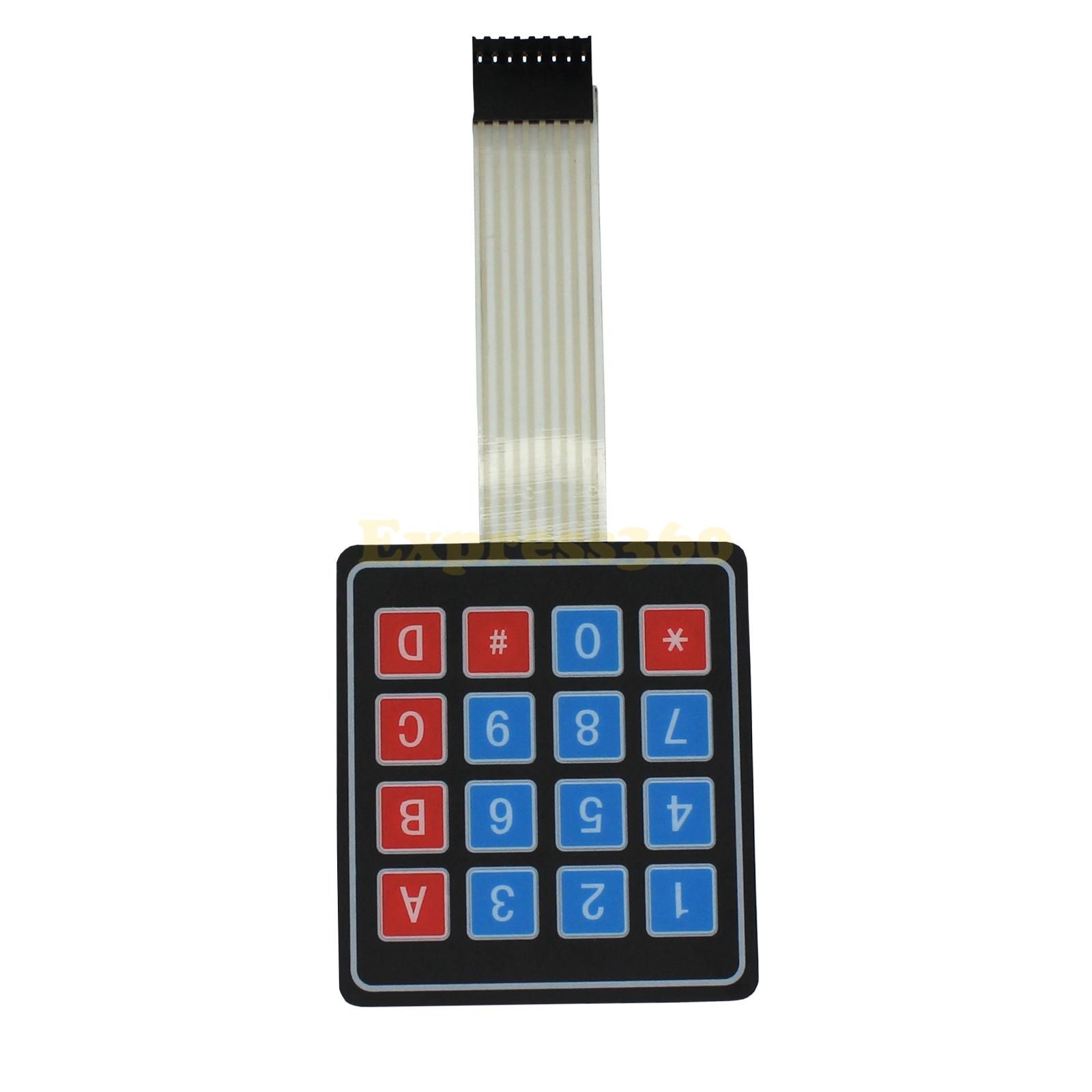 4X4 Flexible Matrix Keypad