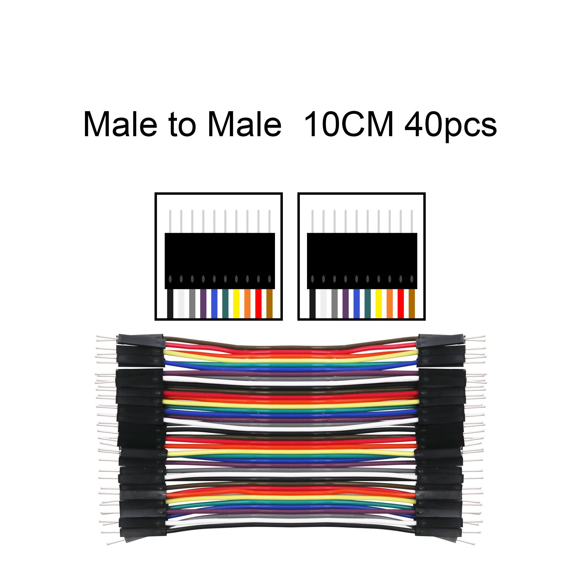 Dupont Line 10/20/30cm Male to Male,Male to Female,Female to Female Jumper Wire Dupont Cable for Arduino