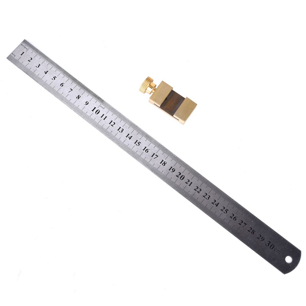 Steel Woodworking Marking Locator Slide Block for CNC Machine and DIY Project