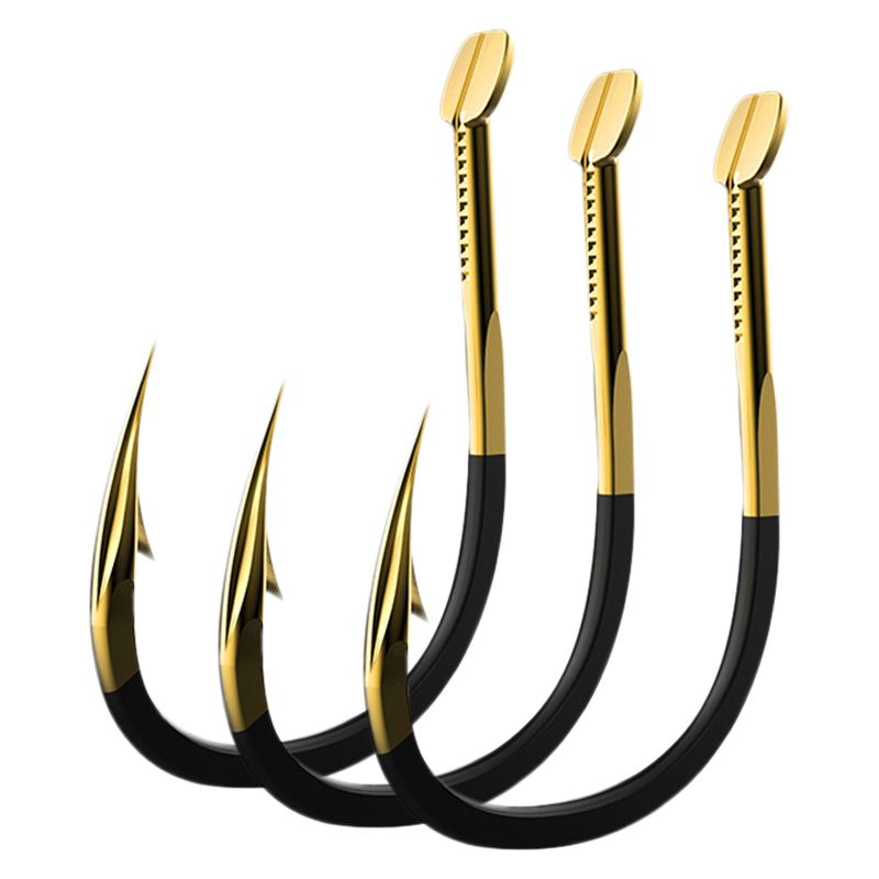 Practical Product 20Pcs Fishing Hooks Fishing Tackle Durable Fishhooks Carp Barbed Hook Ocean River Lake Size 10#