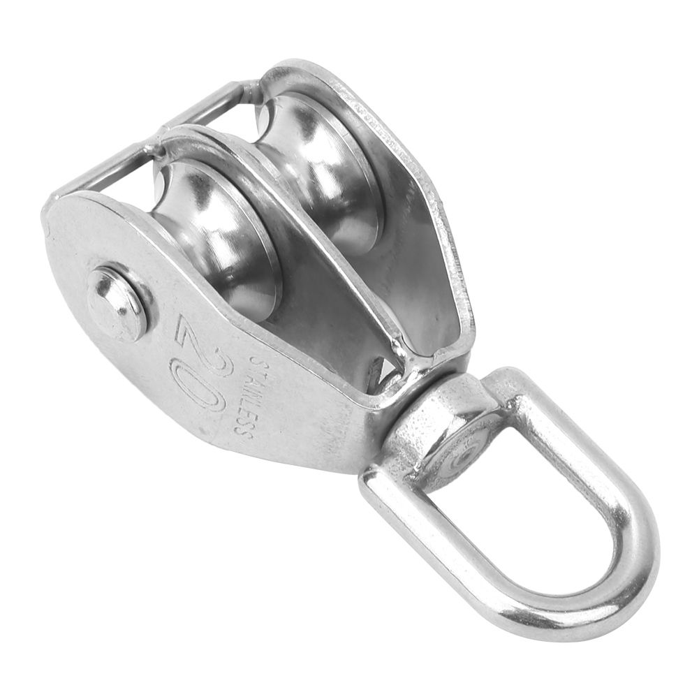Lifting Pulleys Metal Sheave Waterproof Fixed Pulley For 75Kg Hanging Heavy