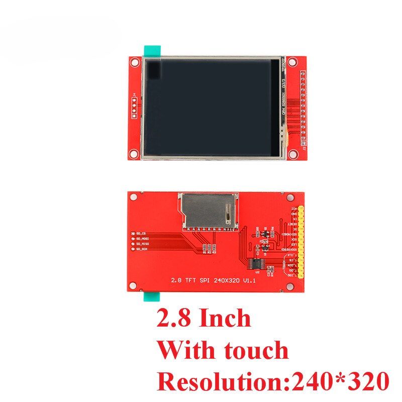 1.44/1.8/2.0/2.2/2.4/2.8 Inch TFT Color Screen LCD Display Module Drive ST7735 ILI9225 ILI9341 Inter SPI 128*128 240*320