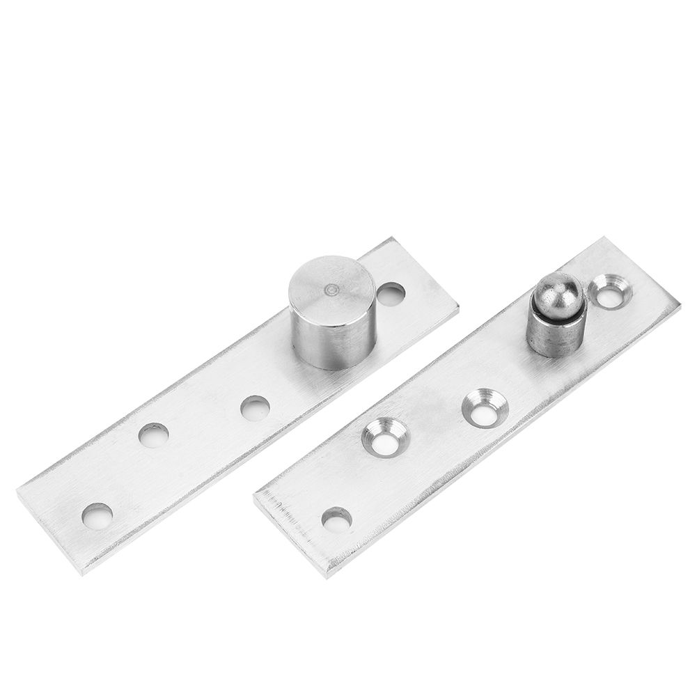 2Pcs 360 Degree Up Down Shaft Stainless Steel Door Rotating Hinge Pivot