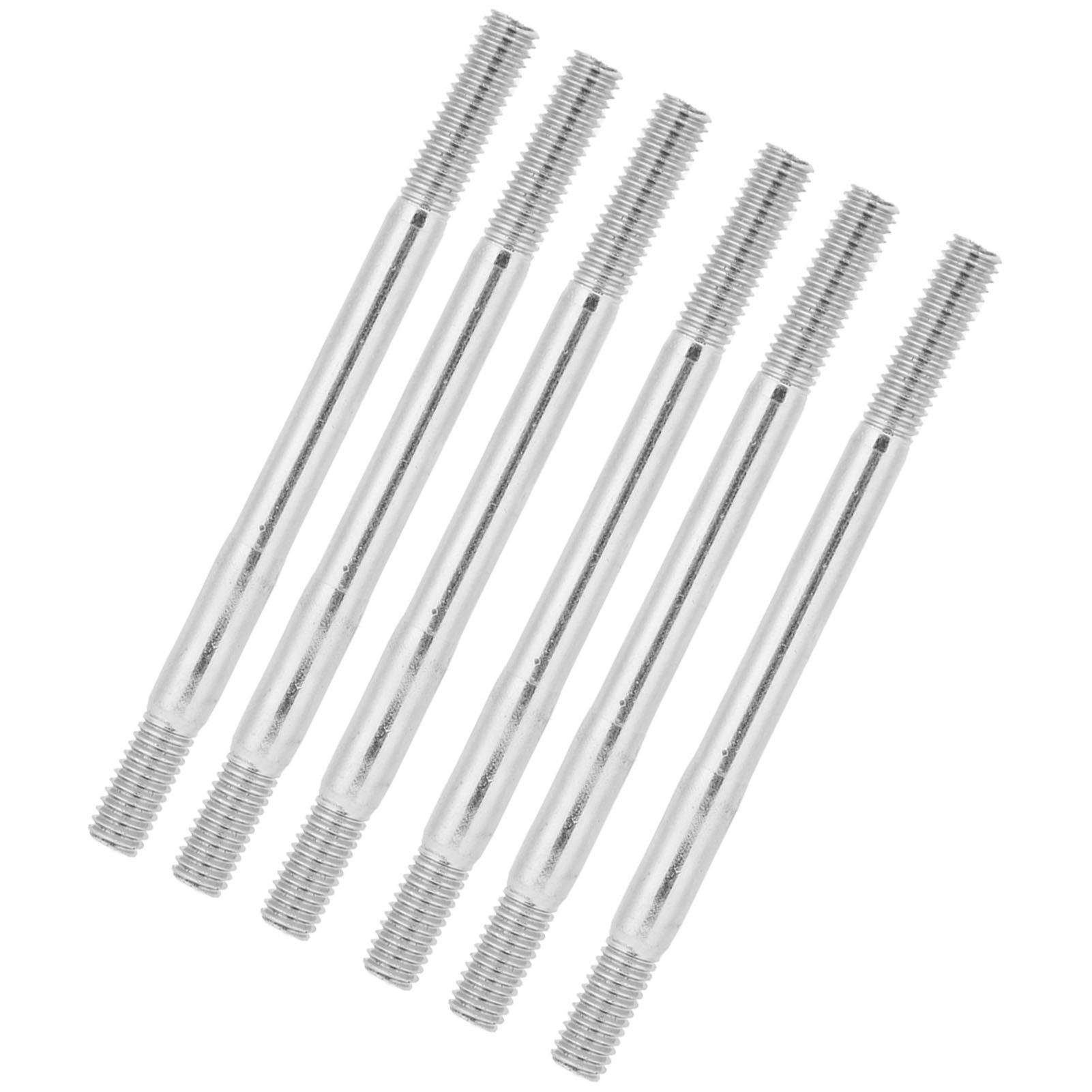 20PCS M6x88 Double End Threaded Stud Bolts Fit For 168F/170F Gasoline Home