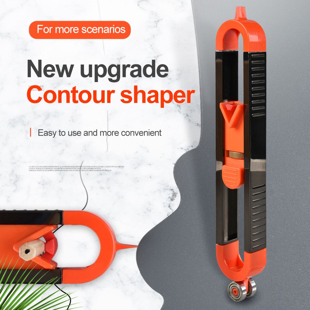 Profile Scribing Ruler Contour Gauge With Lock Adjustable Locking Precise Woodworking Measuring Gauge Measurement Tool Geartronic