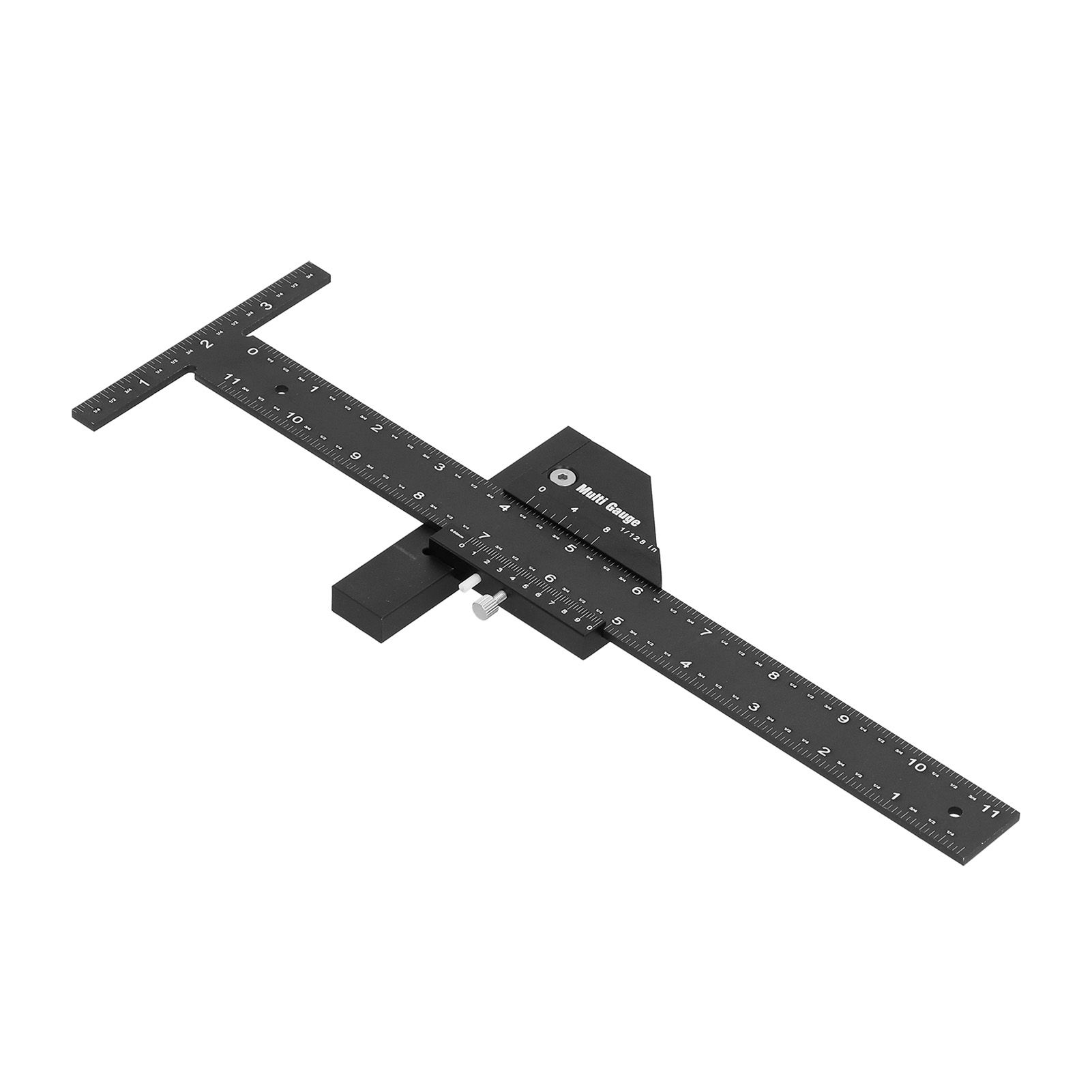 Buy Ying Scribing Ruler High‑precision Metric Inch Scale Two‑Sided T Type Multifunction Marking Gauge for Measuring