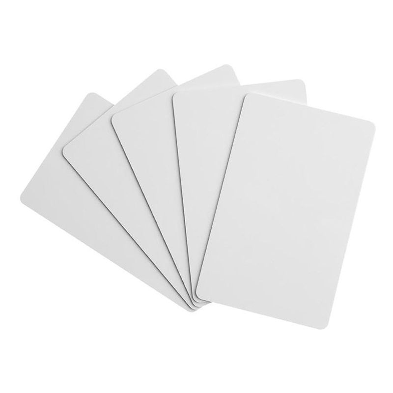 20pcs Proximity Card NFC Chip High And Low Frequency Time Attendance Card Hotel Access Card Water Card PVC Certificate White Card