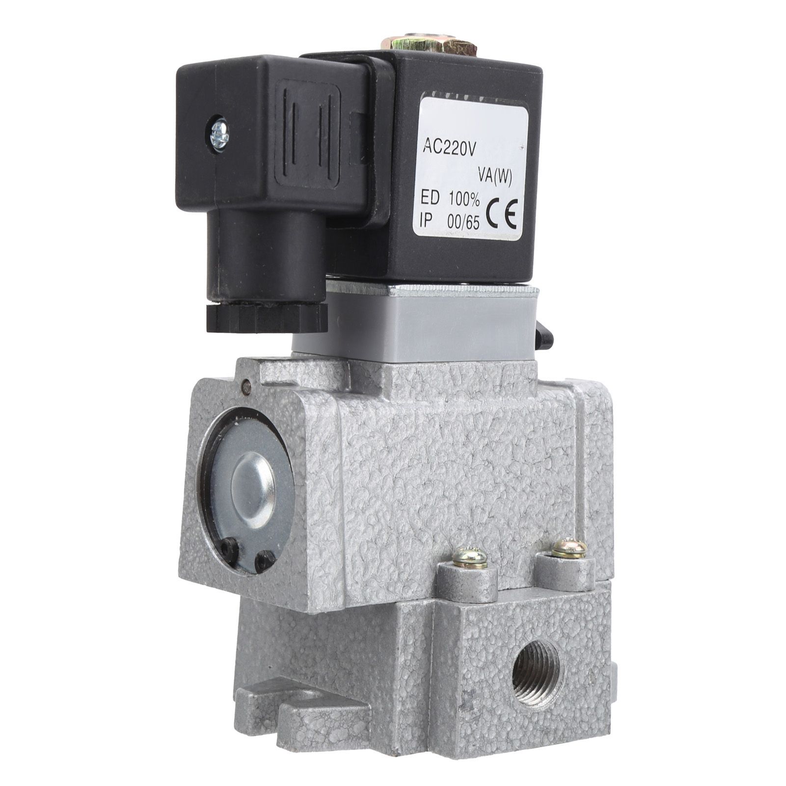 Fafeicy G1 / 4 '' Electric Solenoid Valve 2 Position 3 Way Control Pneumatic for Gas Air Fuel K23JD-8 10Hz