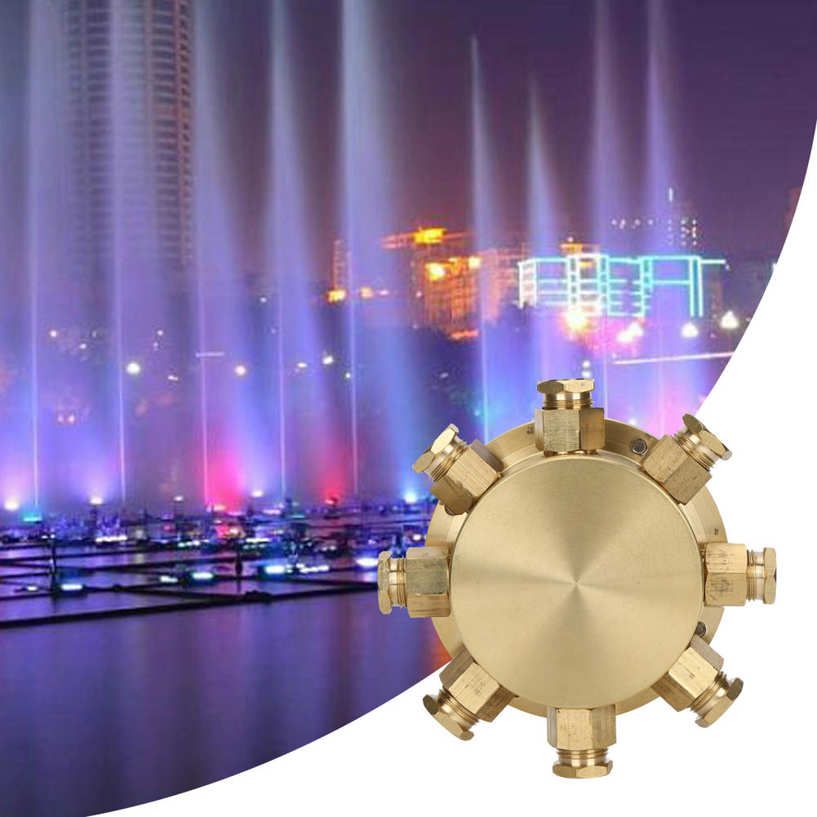 Waterproof Junction Box 8‑Hole Underwater Accessories Supplies for Outdoor Equipment Light