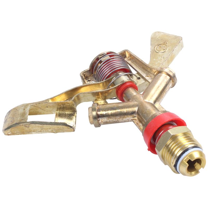 Hot  1/2 Inch Dual Connector Zinc Alloy 360 Degree Rotate Rocker Arm Water Sprinkler Spray Nozzle Garden Irrigation Sprinkler
