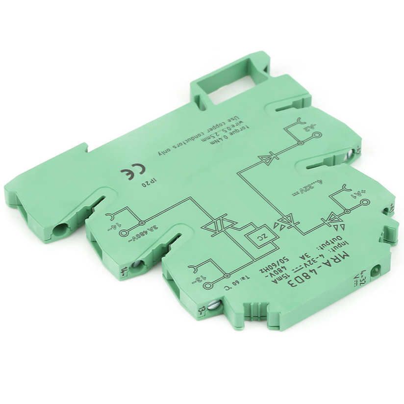 Ultra-thin PLC relay MRA-48D3 Ultra-Thin 6.2mm Solid State Relay Module Input 4-32VDC