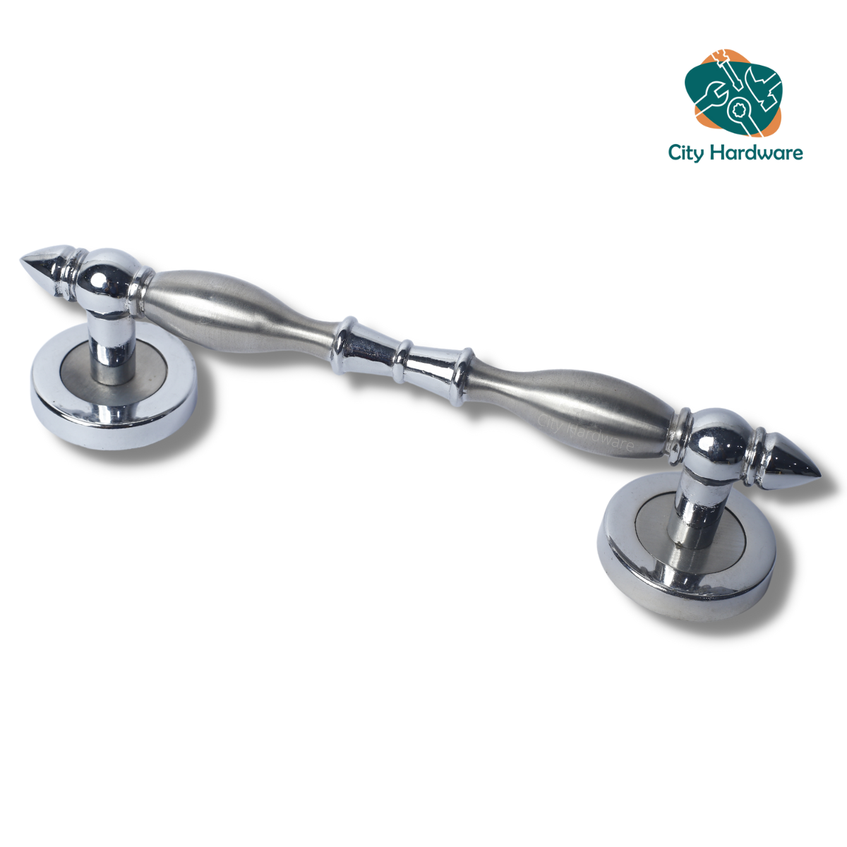 8 Inch SS Polished Door Handle Heavy