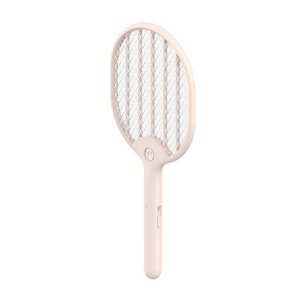 3000V Electric Mosquito Swatter Three-layer Anti-electric Shock Net USB Charging Mosquito Dispeller Portable Camping Travel With Base Bracket