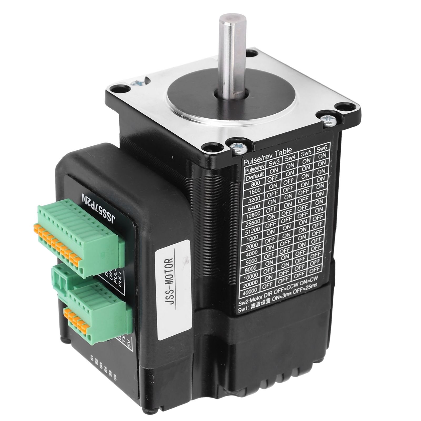 JSS57P1.5N 3.9V 1.8° Step Angle Integrated Closed-Loop Motor With 3 x Terminals