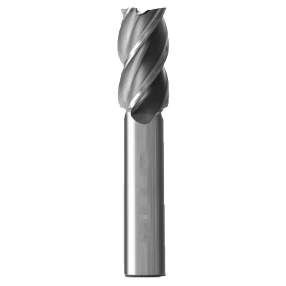4-Blade 55-Degree Hard Alloy Tungsten Steel Milling Cutter Long Cnc End Mill