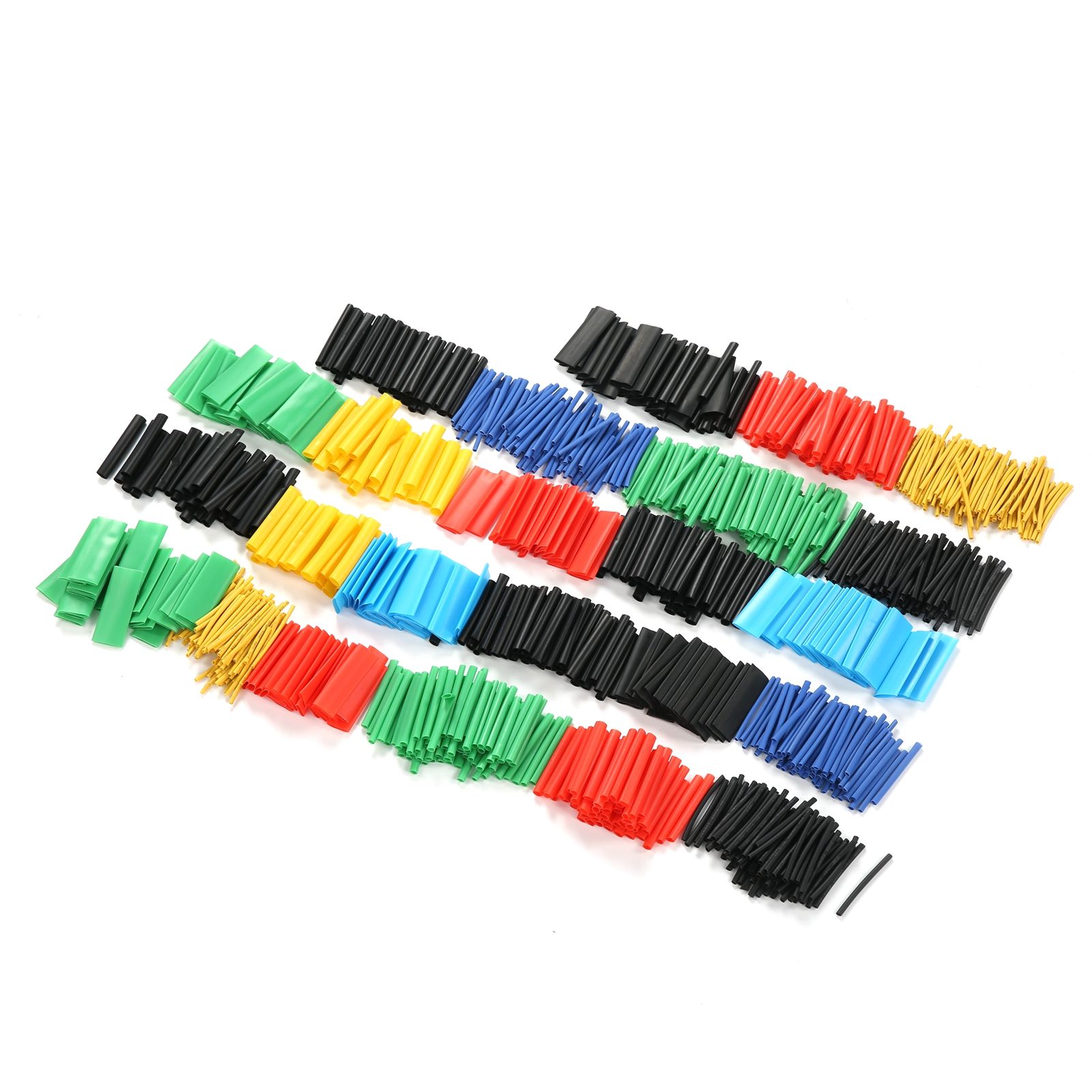 1060pcs Heat Shrink Tubing Kit Dual Wall Adhesive Marine Wire Cable Sleeve Tube