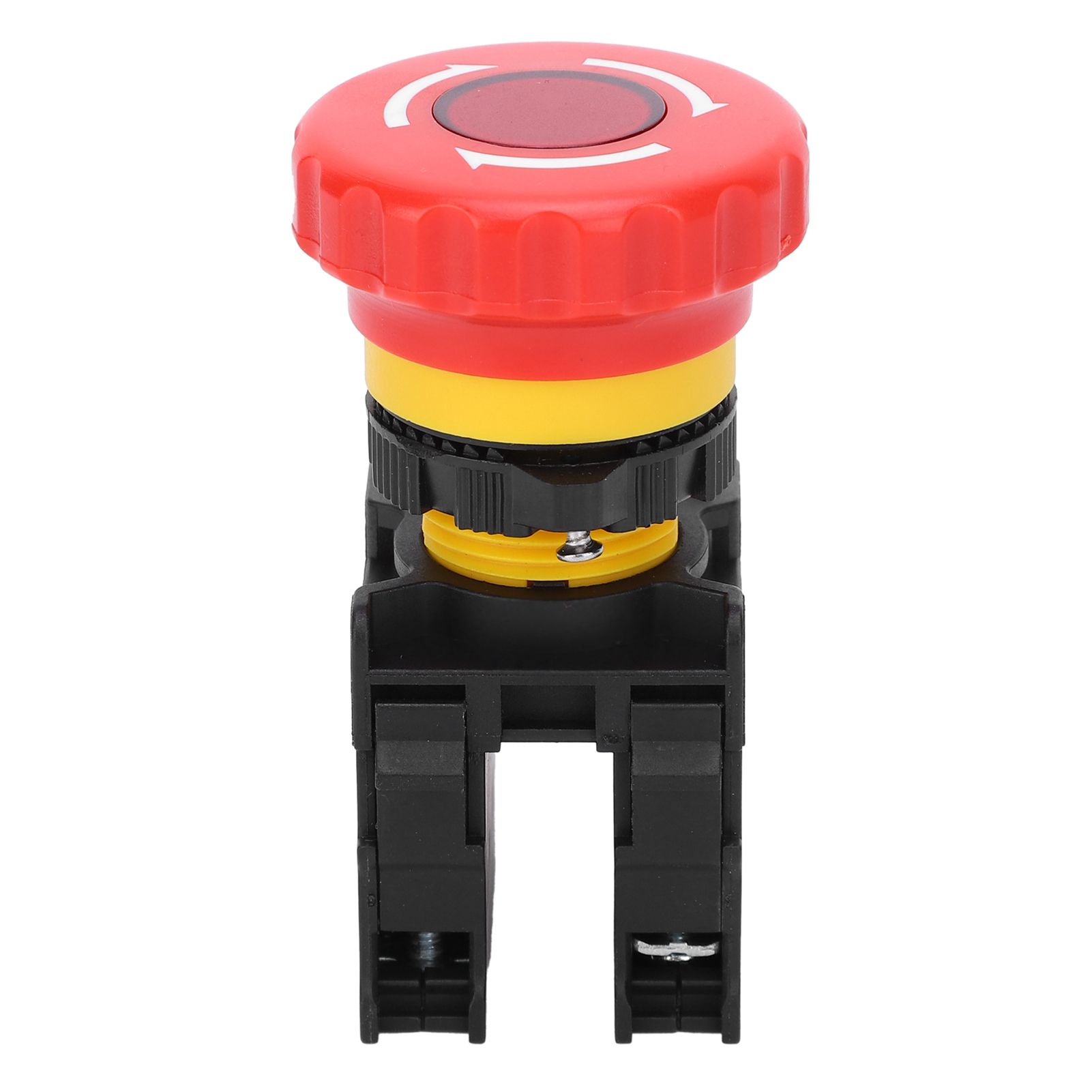 Emergency Stop Button Rotary Switch Manual Tools Industrial Hardware Red 10A 660V